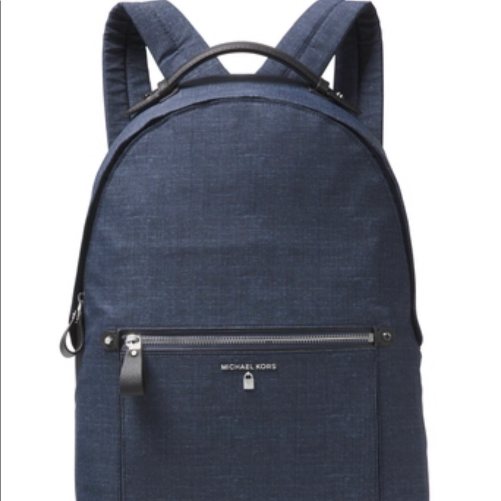Michael Kors denim backpack